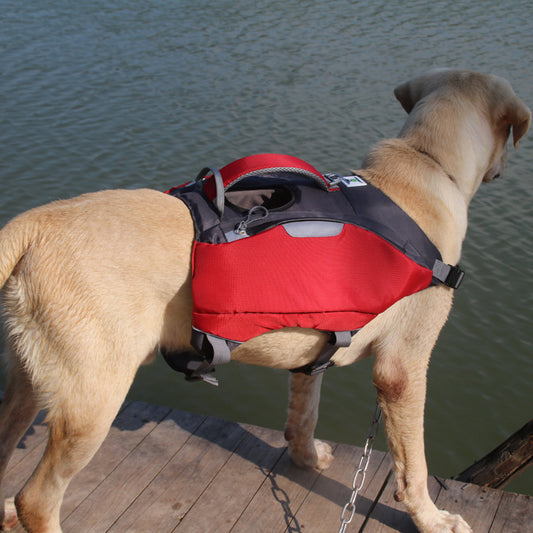 Pet backpack life jackets